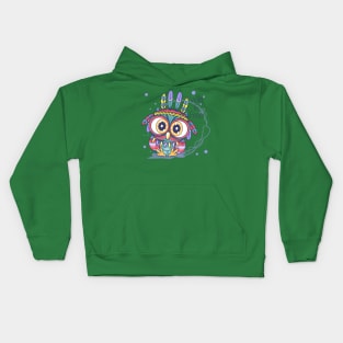 Owl Wide and Free Kids Hoodie